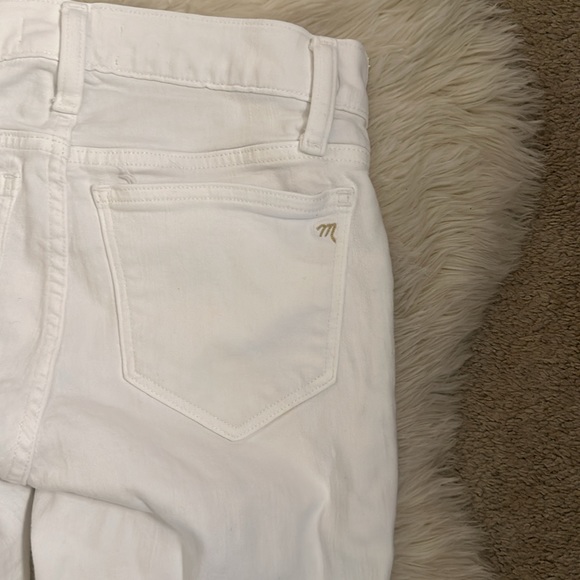 Madewell White Maternity Skinny Jeans - Picture 5 of 5